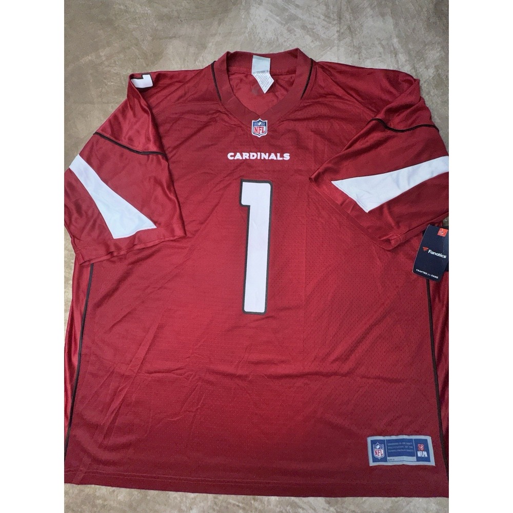 NWT Kyler Murray #1 Arizona Cardinals NFL Pro Line Fanatics Jersey Men's 3XL Red
